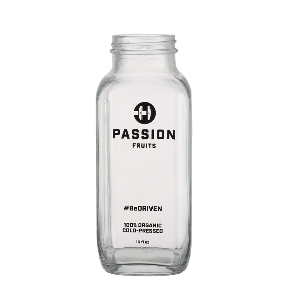 Empty Clear Milk Bottle Glass drinking glass bottle beverage glass bottle 500ML