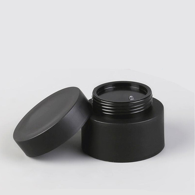 Empty Colorful Plastic PP Cosmetic Cream Jars  50g 50ml plastic jar with lid