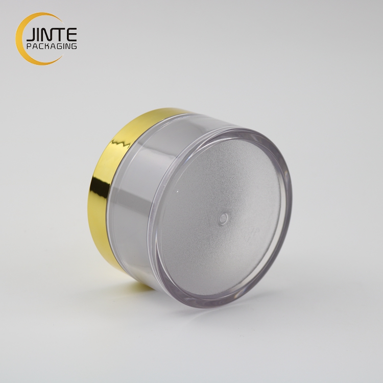 Empty Cosmetic Packaging Container and Eco-friendly Material PETG Clear Plastic Pomade Jar 150ml