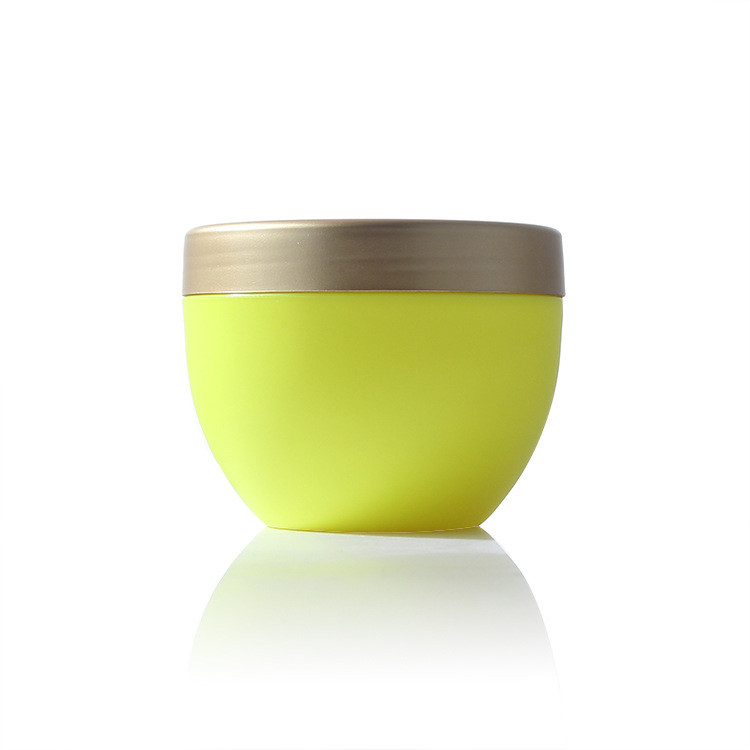 Empty Cream Containers Set Disposable Sample Cosmetic Cream Container 8 oz Cream Containers With Gold Lid
