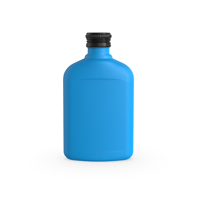 Empty Flat Cold Brew Bottle 200 ml Mojito Bottle With BVS Sealing Lid For Soft Drink Carbonated