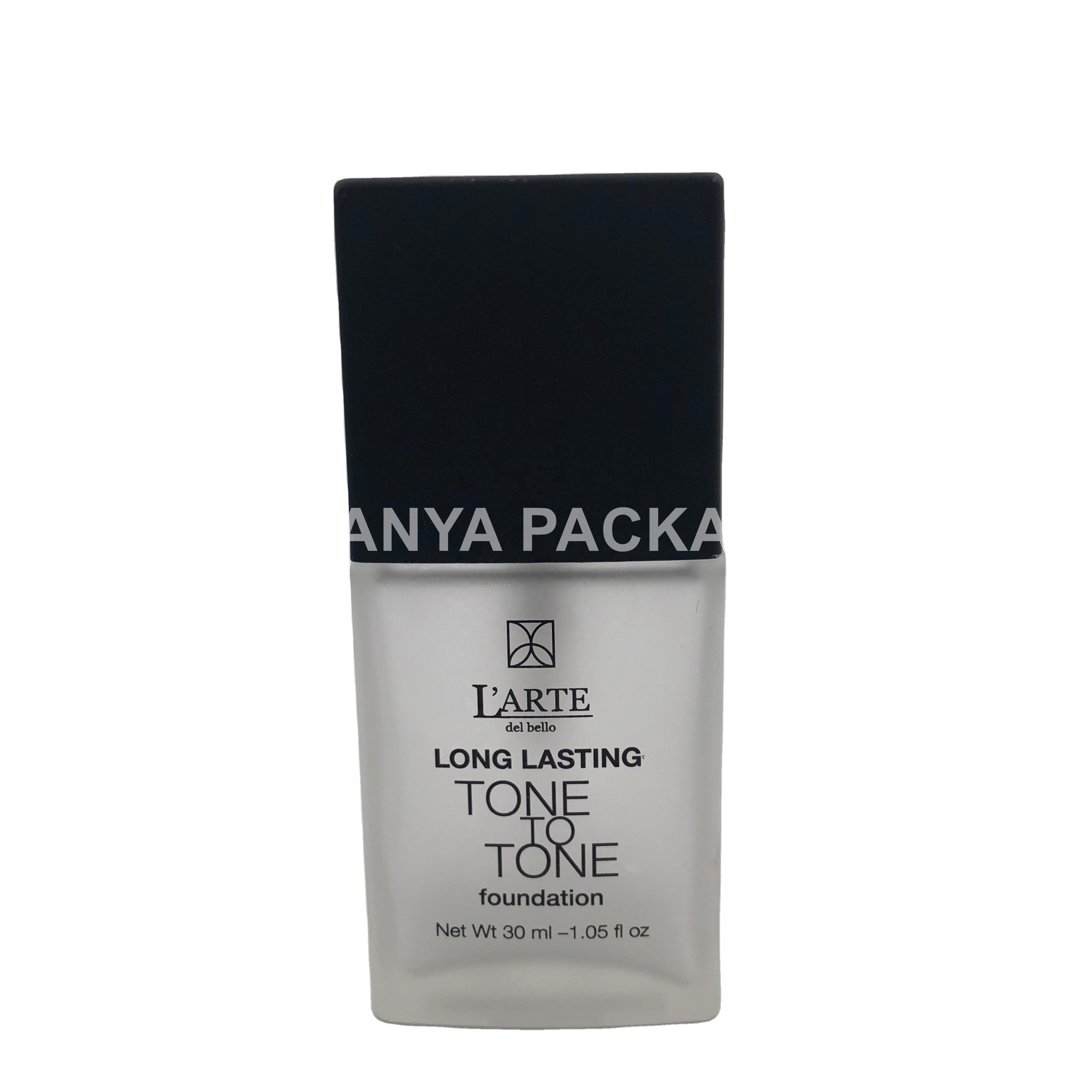 Empty Foundation Bottle Glass With Pump 20ml, 30ml, 50ml
