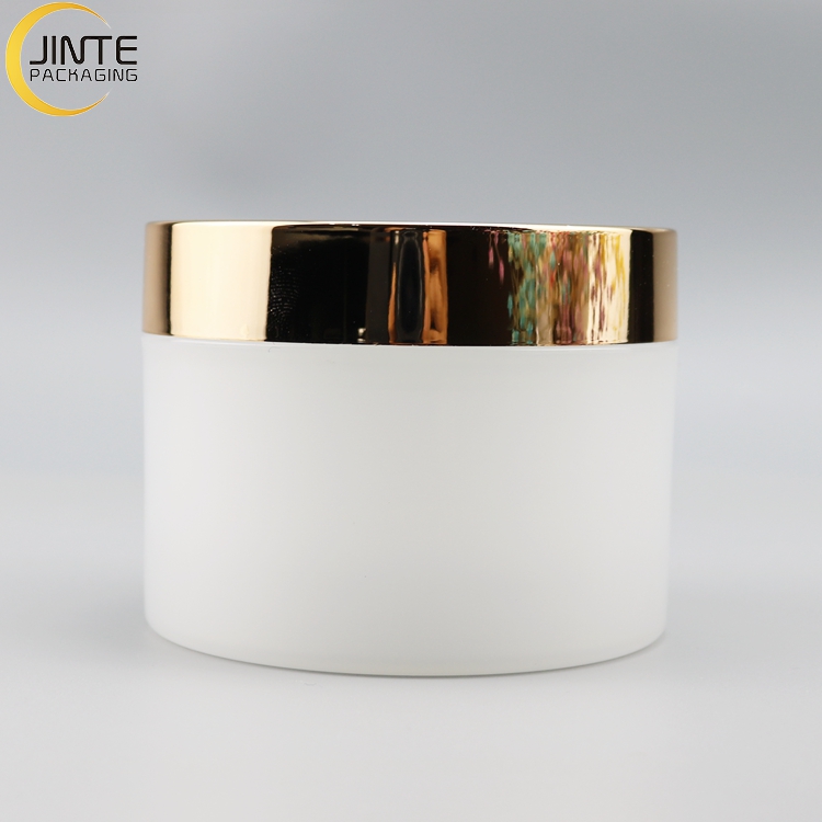 Empty Frost Jar 150ml 200ml 250ml Double Wall PP Body Cream Jar