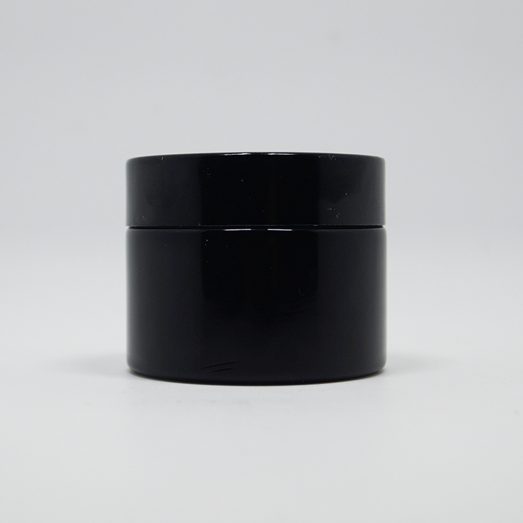 Empty Frosted Skin Care Cream Container Jar Pink Cosmetics Packaging glass Cream Jars