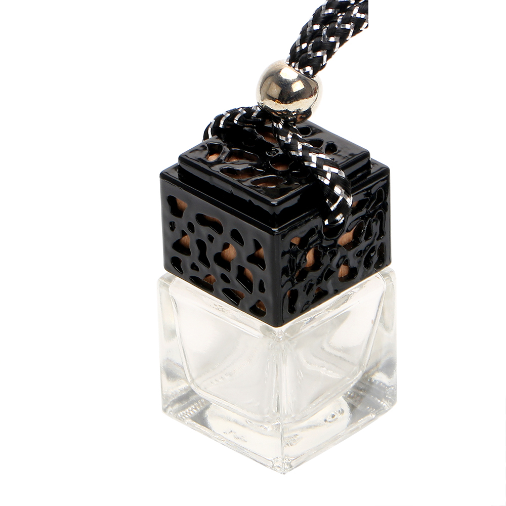 Empty Glass Bottle Car Hanging Perfume Air Freshener Bottle