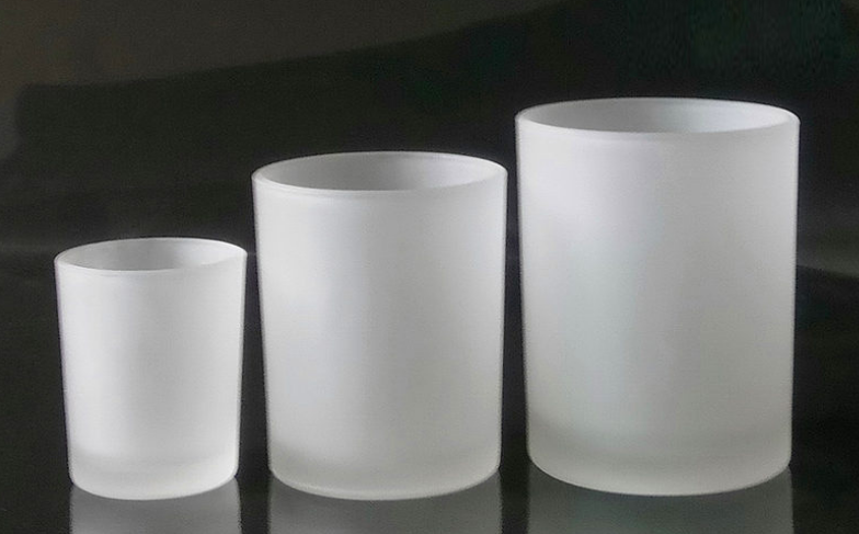 Empty Glass Candle Cup Scented Candle Transparent Candlestick Glasses