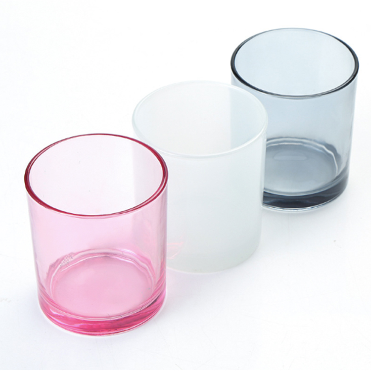 Empty Glass Candle Jars with Lids in Bulk 4oz 8oz 10oz