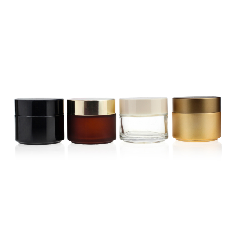 Empty Glass Jar Price Cosmetic Face Cream Jars Frosted Empty Glass Cosmetic Jar With Cap