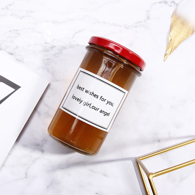 Empty Glass Jars And Containers For Food Jam Honey Preserve 212ml Bonta Jar With Twist Lid