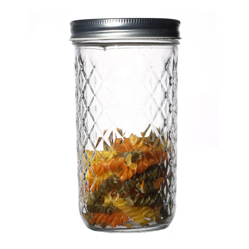 Empty Glass Jars Suppliers High Quality Wholesale Storage Clear Caviar Food Glass Jar