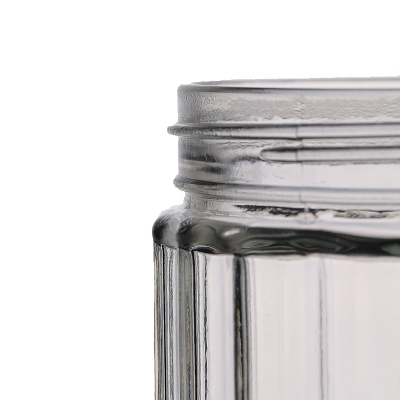 Empty Glass Jars Wholesale High Quality Storage Clear Caviar Customize Food Glass Jar