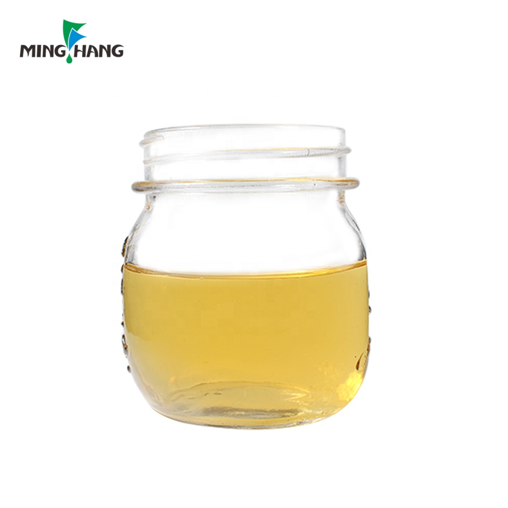 Empty Glass Mason Honey Jars Home Storage Glass Jam Bottle With Aluminum Lid