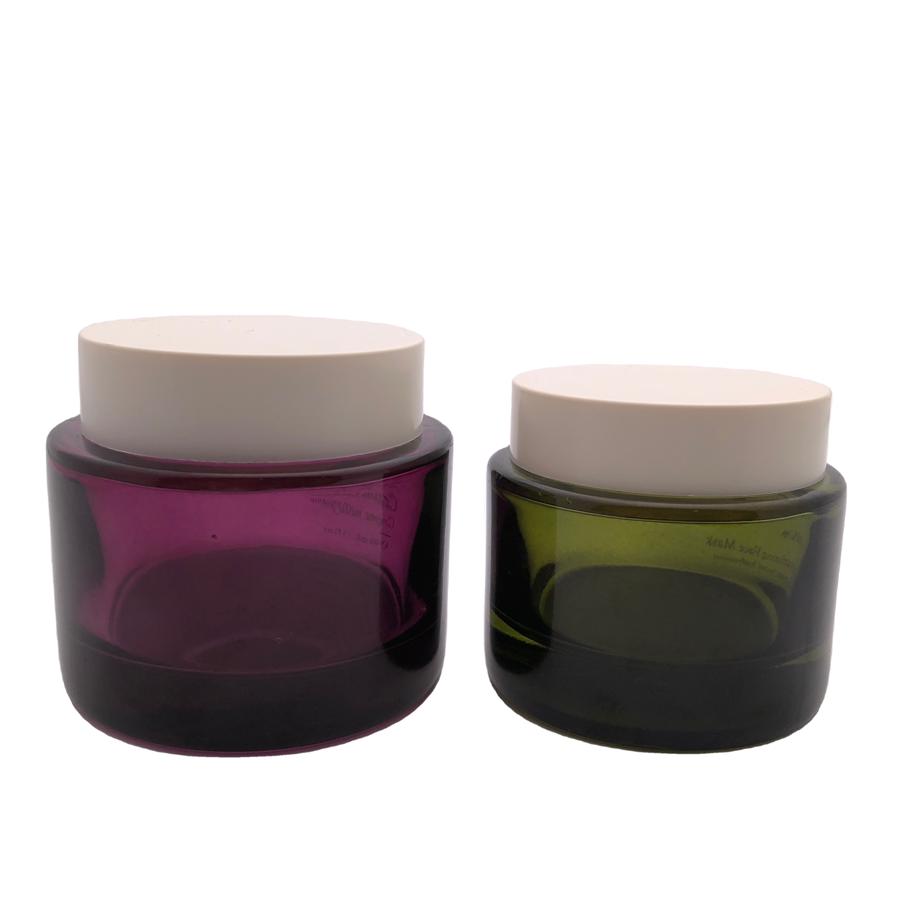 Empty Glass Packaging Jars With Lid Wholesale