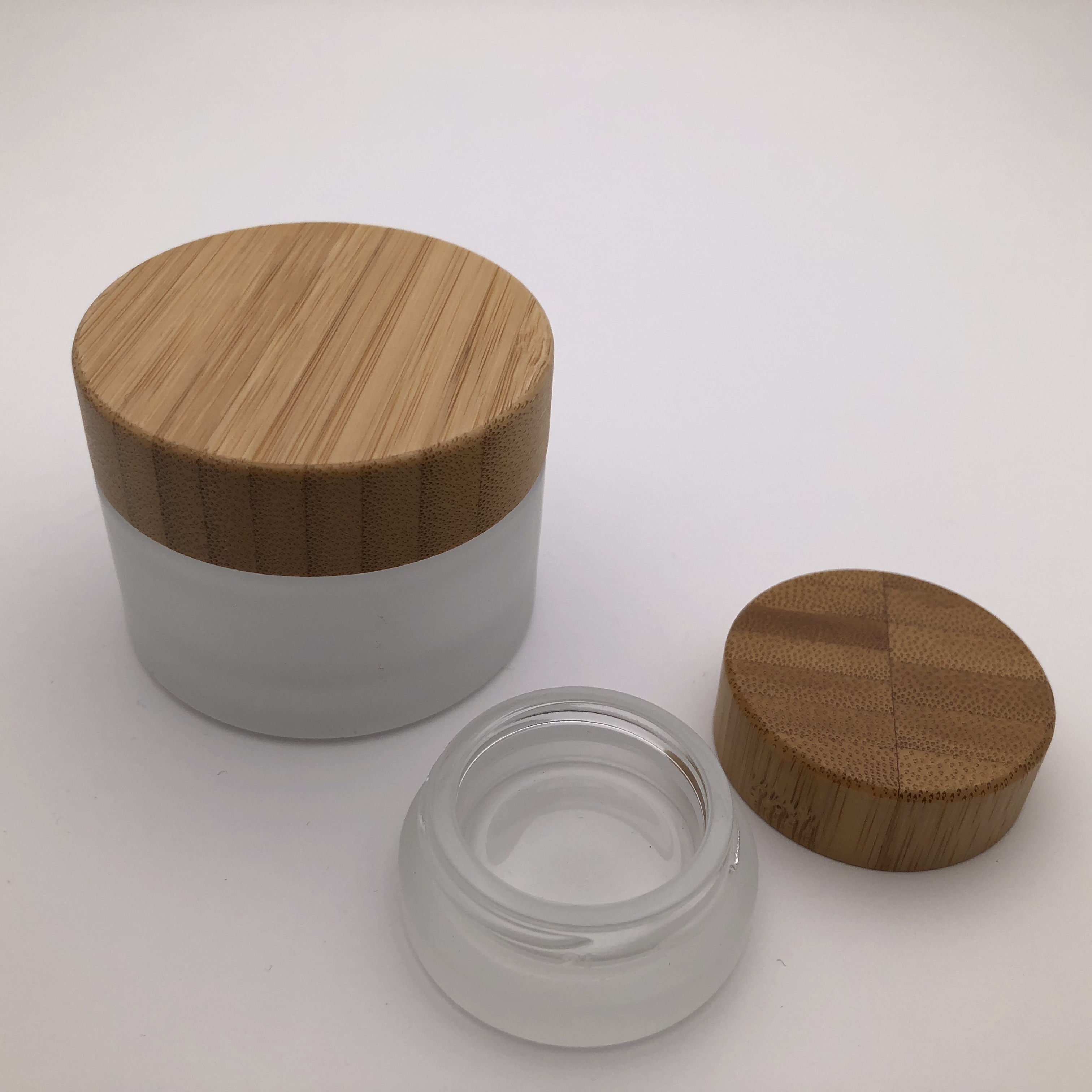 Empty Glass Packaging Jars With Lid Wholesale