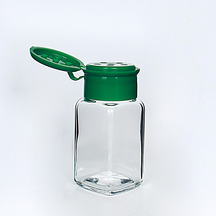 Empty Glass Pepper Shaker Glass Jar For Salt Pepper Spice