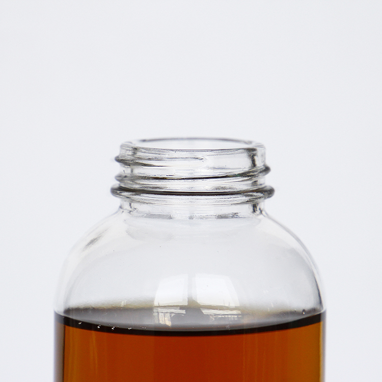 Empty Glass Round Bottle For Kombucha Storage Glass Juice Ice Tea Bottles for Flavoring and Storing Kombucha