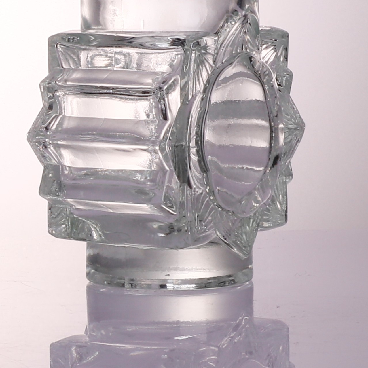 Empty Glear Glass Kitchen Storage Jars for Salt and Surgar with Silver Aluminum Cap