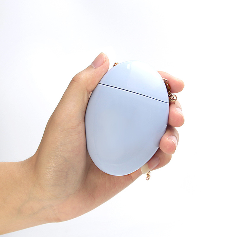 Empty Hot Sale 50ml 60ml Goose Egg Shape Blue Pink Hand Cream Bottle