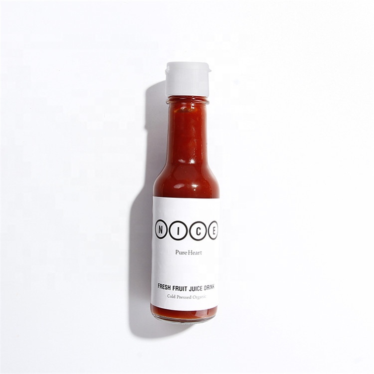 Empty Hot Sauce 150ml Ketchup Packaging Woozy Bottle 5oz Salad Dressing Bottle Hot Sauce Bottle