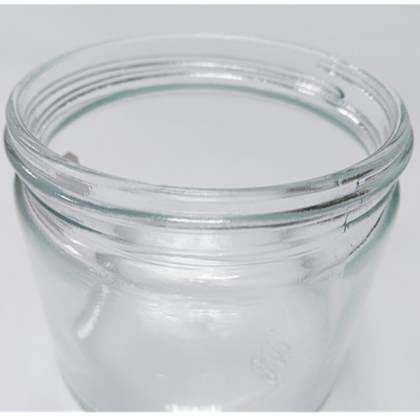 Empty Large Elegant Refillable 8OZ 8 ounce Slime Beauty Products Face Cream Jars With Lids