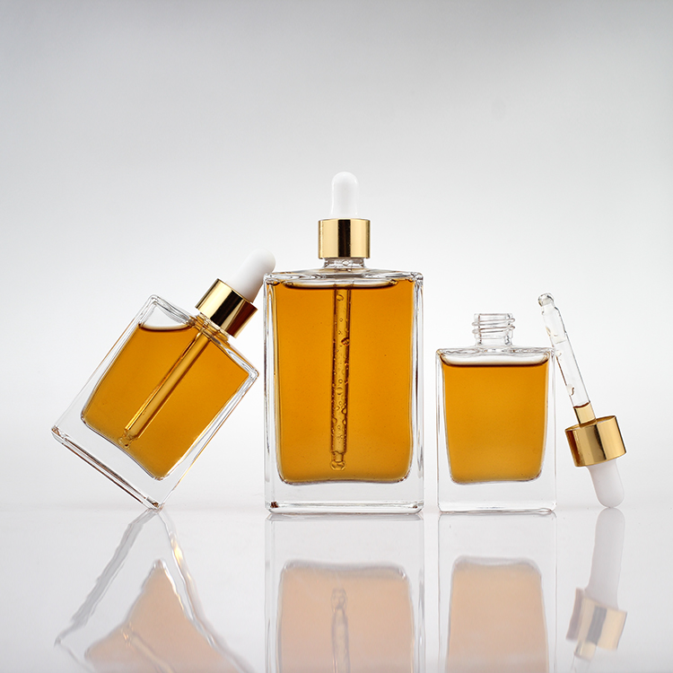Empty Luxury 30ml 50ml 100ml Glass Dropper Bottle For Essential Oil Perfume With Excellent Quality