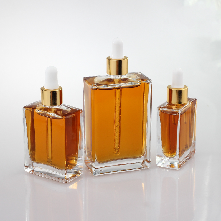 Empty Luxury 30ml 50ml 100ml Glass Dropper Bottle For Essential Oil Perfume With Excellent Quality