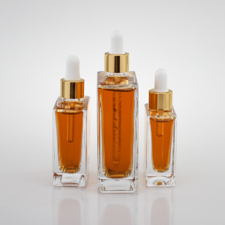 Empty Luxury 30ml 50ml 100ml Glass Dropper Bottle For Essential Oil Perfume With Excellent Quality