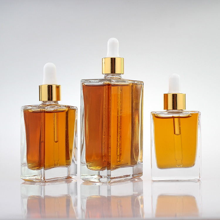 Empty Luxury 30ml 50ml 100ml Glass Dropper Bottle For Essential Oil Perfume With Excellent Quality