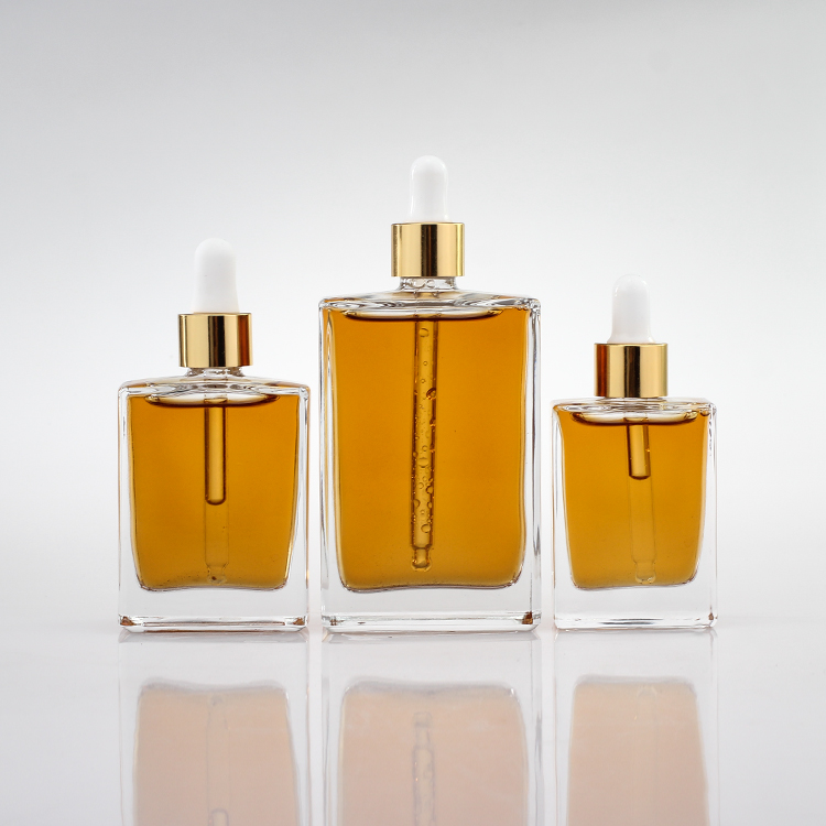 Empty Luxury 30ml 50ml 100ml Glass Dropper Bottle For Essential Oil Perfume With Excellent Quality
