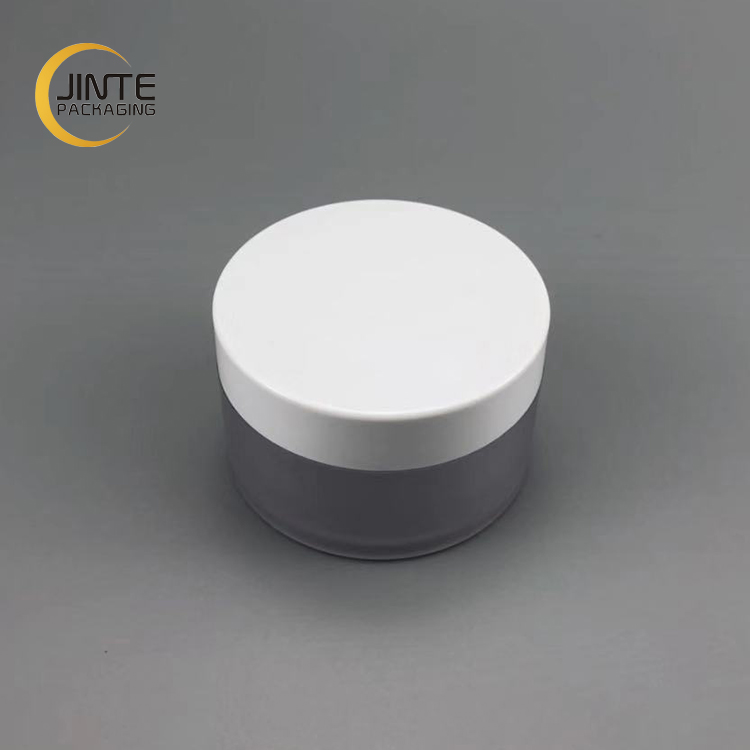 Empty Makeup Container 100ml Hand Cream Packaging Frosted PETG jar