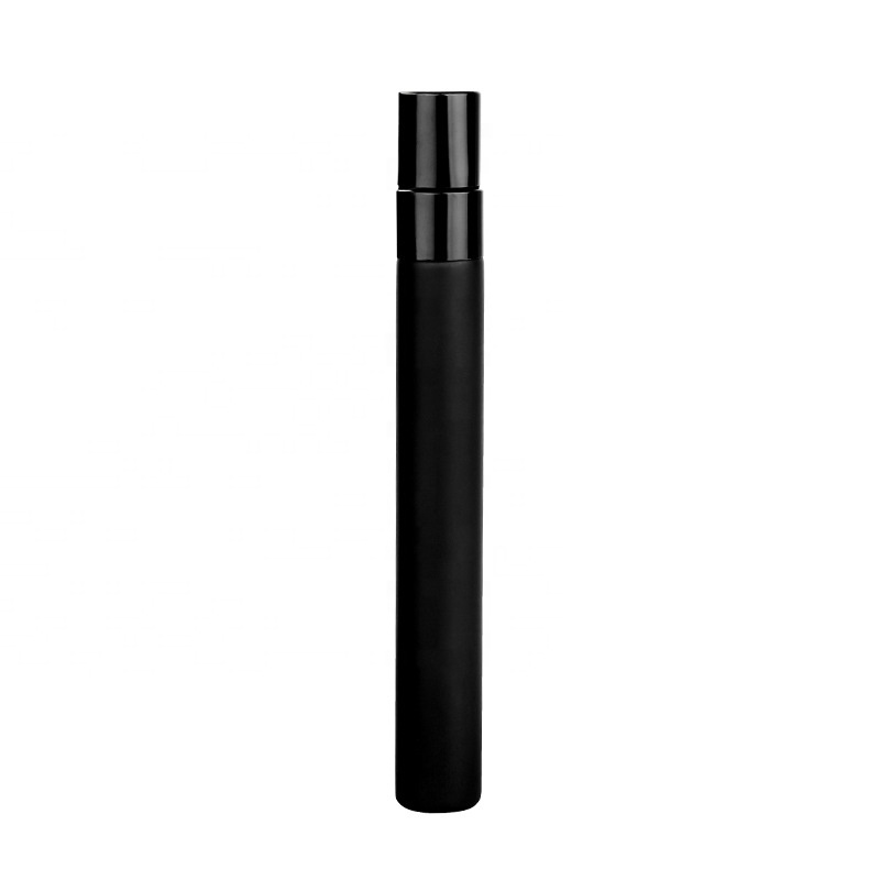 Empty Mini 10ml Matte Black Refillable Portable Glass Spray Bottles Pocket Spray Glass Perfume Bottle Wholesale