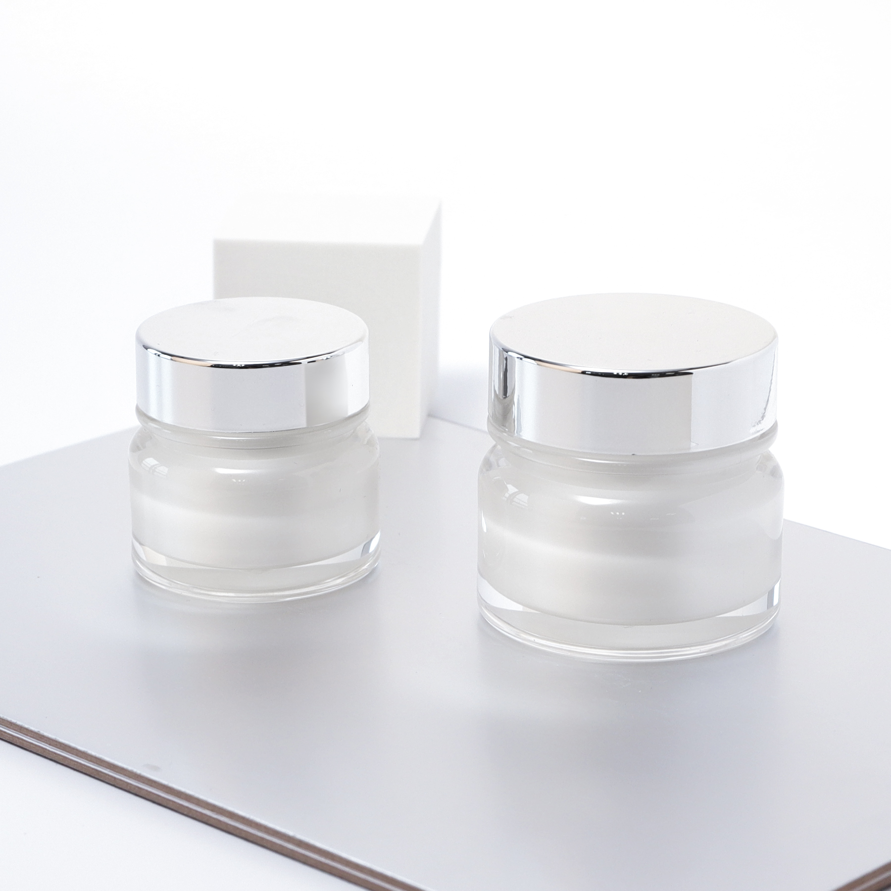 Empty Moisturizing Hand Face Cosmetic Cream Jar Container 8oz 20g 30g