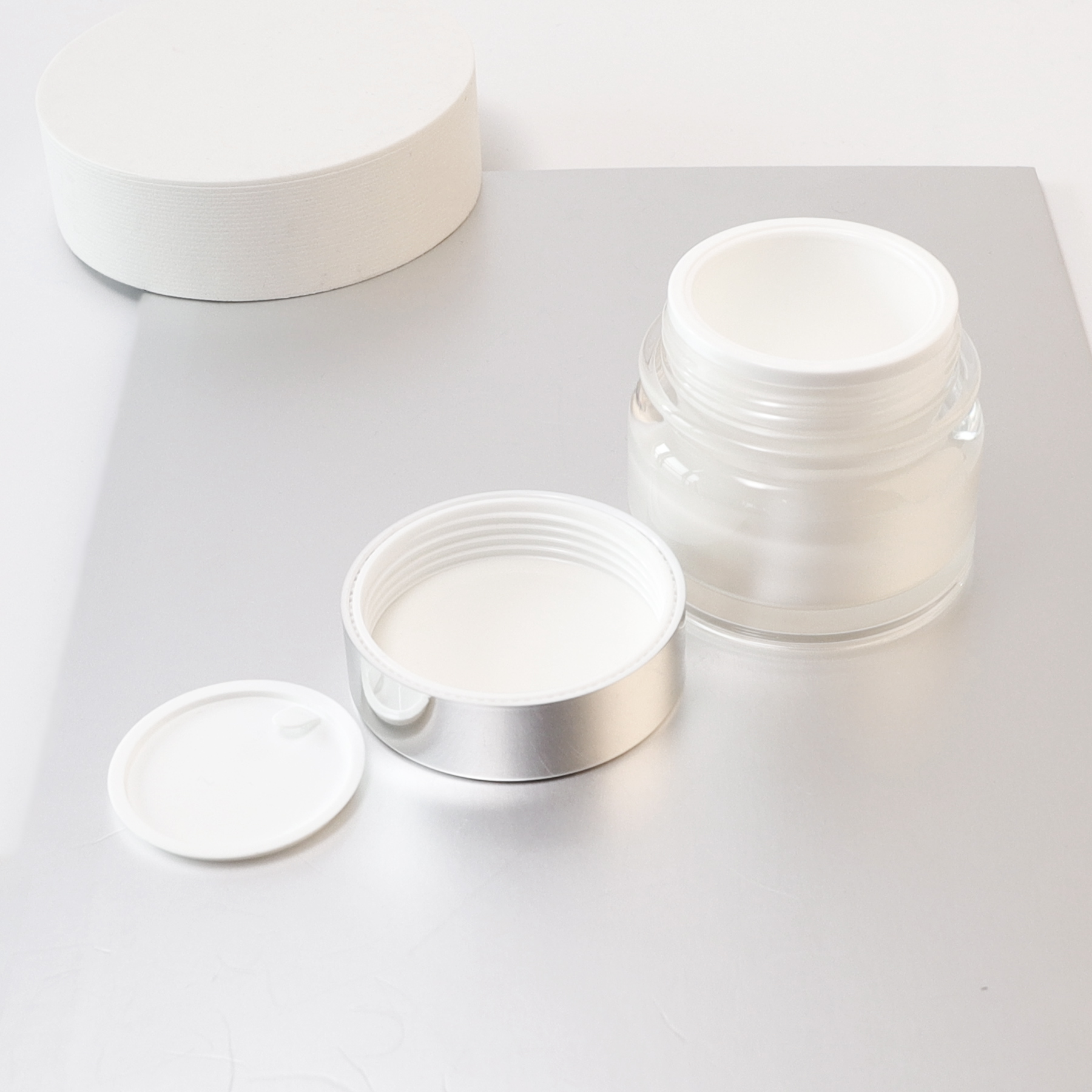 Empty Moisturizing Hand Face Cosmetic Cream Jar Container 8oz 20g 30g