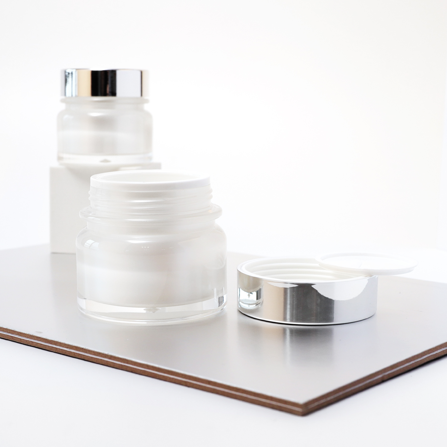 Empty Moisturizing Hand Face Cosmetic Cream Jar Container 8oz 20g 30g