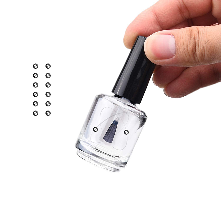 Empty Nail Polish Bottles with Dupont Brushes