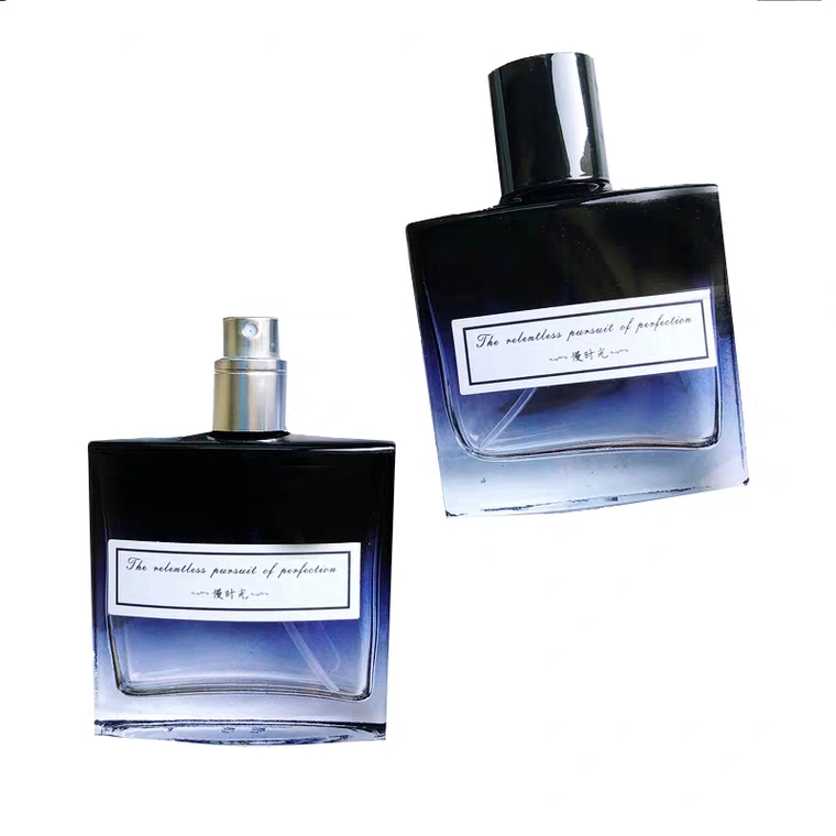 Empty Perfume Atomiser Filling Top Quality Glass Bottle w/Fine Mist Silver Sprayer for Cologne/Hanae Mori