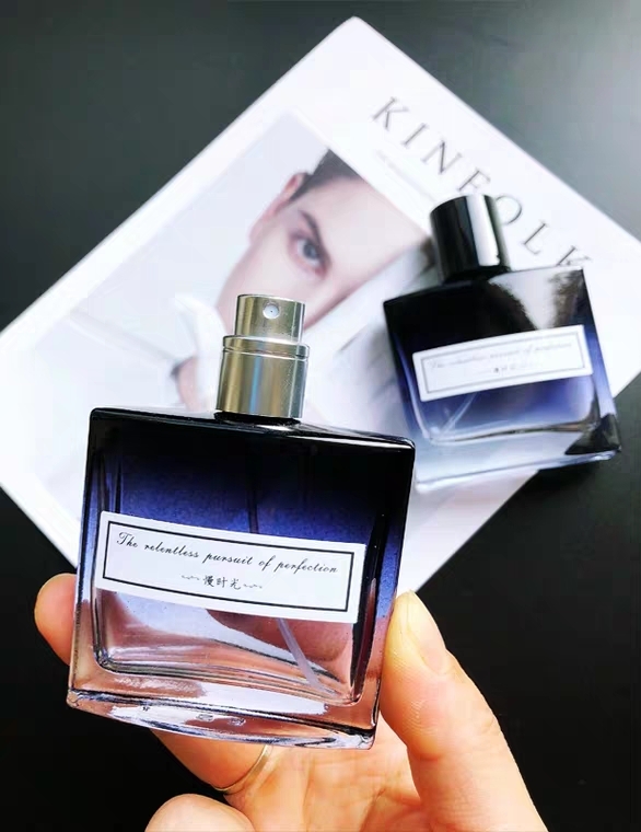 Empty Perfume Atomiser Filling Top Quality Glass Bottle w/Fine Mist Silver Sprayer for Cologne/Hanae Mori