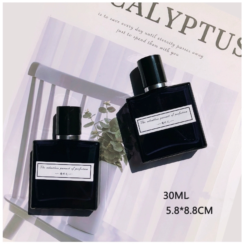 Empty Perfume Atomiser Filling Top Quality Glass Bottle w/Fine Mist Silver Sprayer for Cologne/Hanae Mori