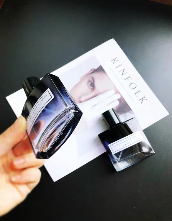 Empty Perfume Atomiser Filling Top Quality Glass Bottle w/Fine Mist Silver Sprayer for Cologne/Hanae Mori