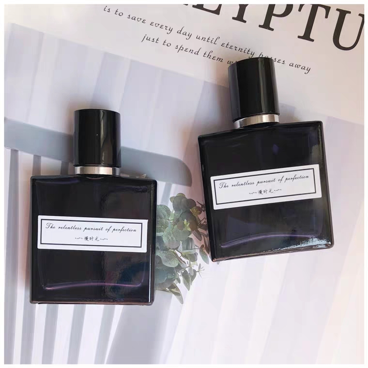 Empty Perfume Atomiser Filling Top Quality Glass Bottle w/Fine Mist Silver Sprayer for Cologne/Hanae Mori