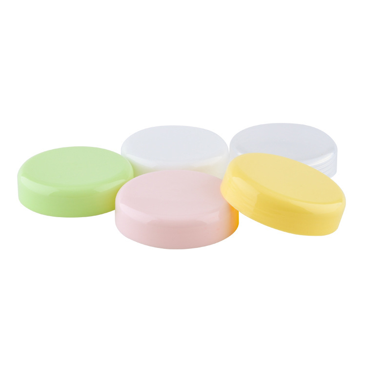 Empty Plastic 50Ml 100Ml Colored Luxury Plastic Face Cream Jar Pp Cosmetic