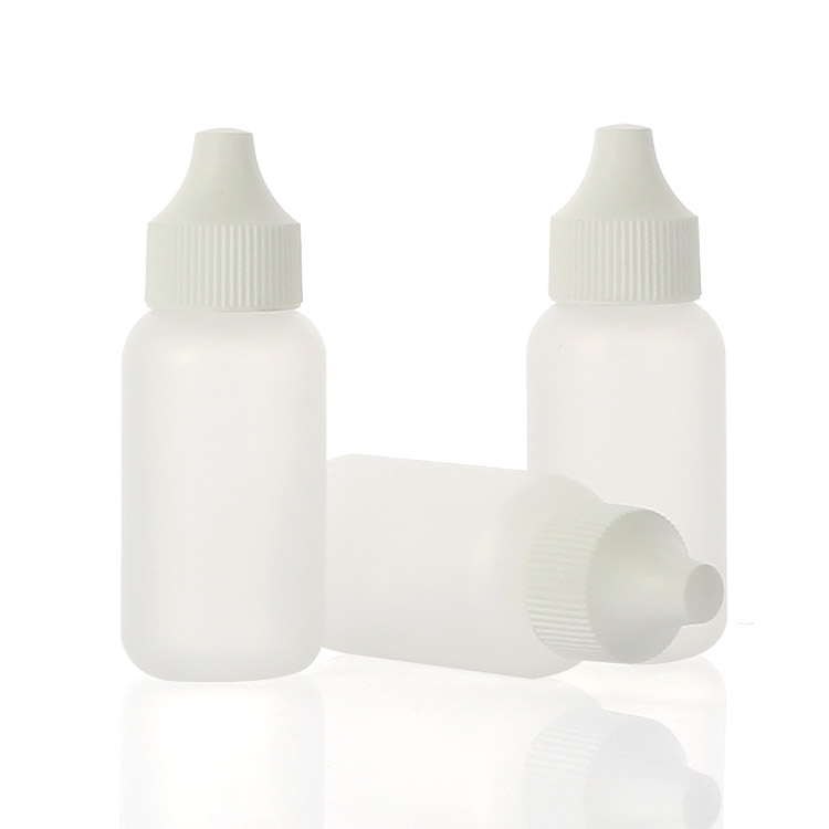 Empty Plastic Squeezable HDPE dropper bottle for Makeup bottle, Liquid Foundation Bottle, e-liquid bottle