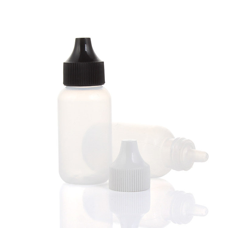 Empty Plastic Squeezable HDPE dropper bottle for Makeup bottle, Liquid Foundation Bottle, e-liquid bottle