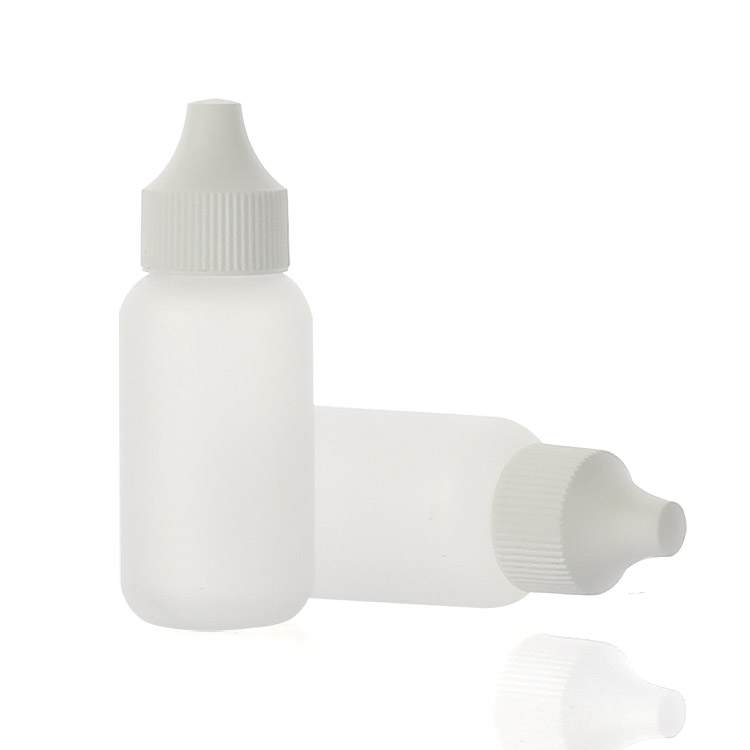 Empty Plastic Squeezable HDPE dropper bottle for Makeup bottle, Liquid Foundation Bottle, e-liquid bottle