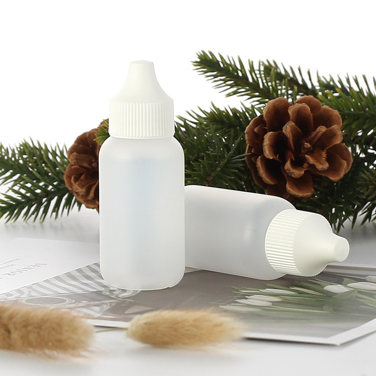 Empty Plastic Squeezable HDPE dropper bottle for Makeup bottle, Liquid Foundation Bottle, e-liquid bottle