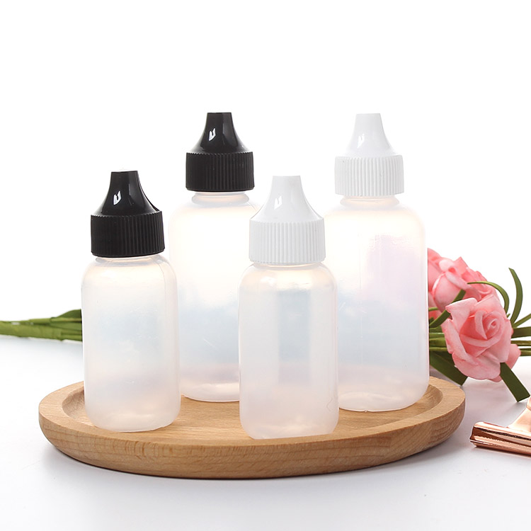 Empty Plastic Squeezable HDPE dropper bottle for Makeup bottle, Liquid Foundation Bottle, e-liquid bottle