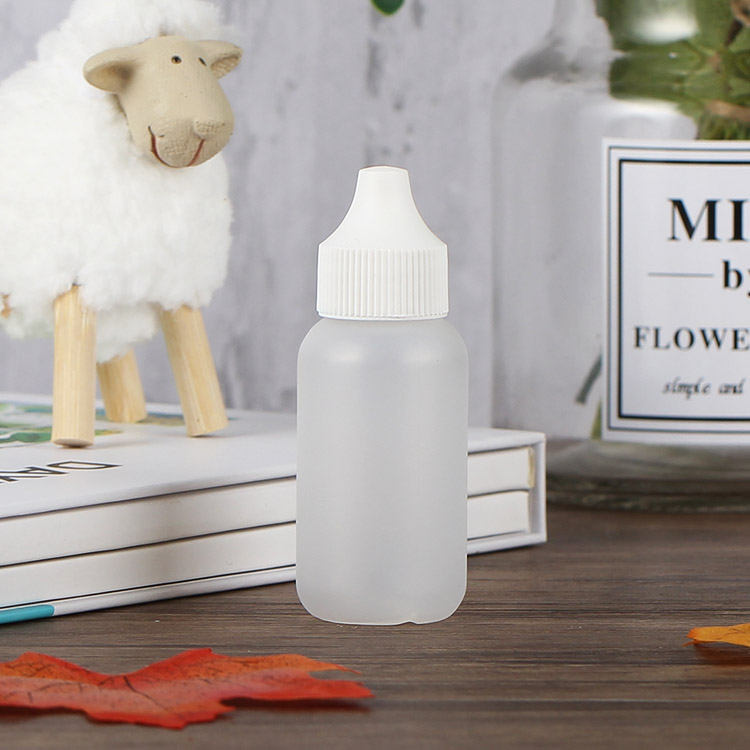 Empty Plastic Squeezable HDPE dropper bottle for Makeup bottle, Liquid Foundation Bottle, e-liquid bottle