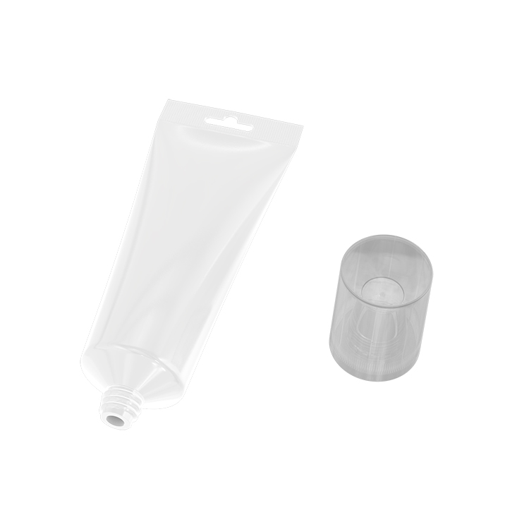 Empty Plastic Squeeze Tubes Cosmetic Containers Refillable Plastic Tubes PE Travel Bottle