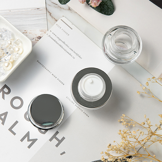 Empty Pp Yellow Pink green Crystal White Plastic Container 10g 20g 30g 50g 100g 120g 150g 250g Plastic Jar For Cosmetics Cream