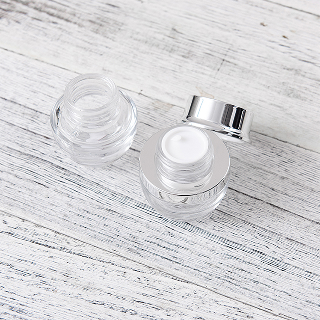 Empty Pp Yellow Pink green Crystal White Plastic Container 10g 20g 30g 50g 100g 120g 150g 250g Plastic Jar For Cosmetics Cream